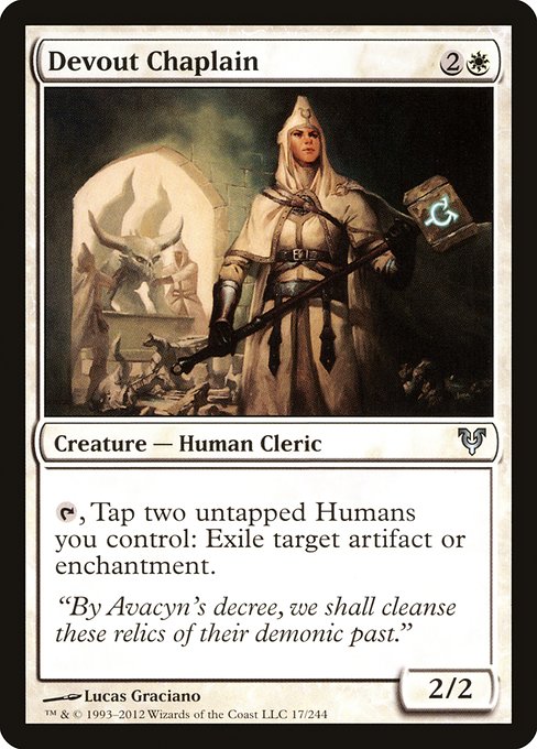 Devout Chaplain [Avacyn Restored - 17]