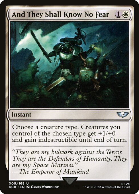 And They Shall Know No Fear [Warhammer 40,000 Commander - 9]