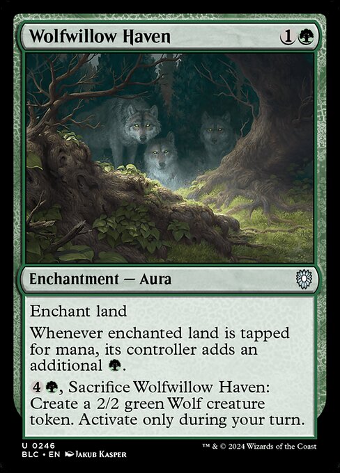 Wolfwillow Haven [Bloomburrow Commander - 246]