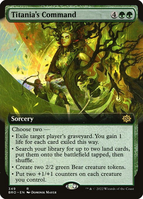 Titania's Command [The Brothers' War - 349]