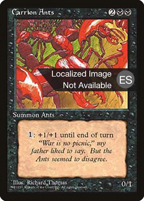 Carrion Ants [Fourth Edition Foreign Black Border - 125]