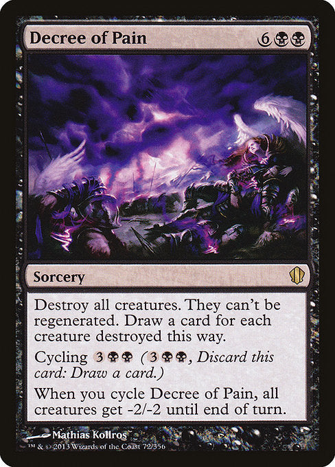 Decree of Pain [Commander 2013 - 72]