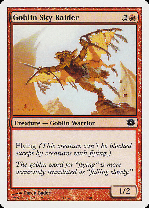 Goblin Sky Raider [Ninth Edition - 195]