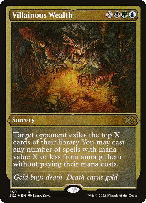 Villainous Wealth [Double Masters 2022 - 550]