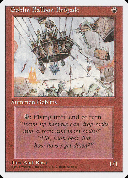 Goblin Balloon Brigade [Fourth Edition - 197]