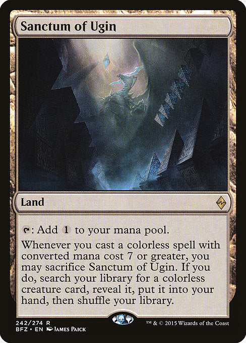 Sanctum of Ugin [Battle for Zendikar - 242]