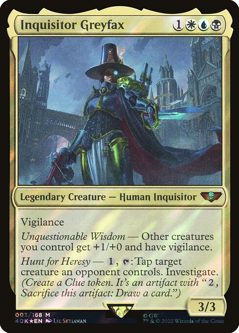 Inquisitor Greyfax [Warhammer 40,000 Commander - 3]