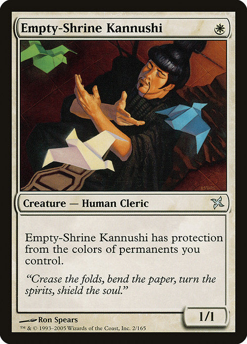 Empty-Shrine Kannushi [Betrayers of Kamigawa - 2]
