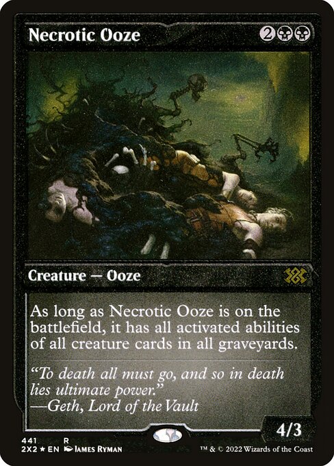 Necrotic Ooze [Double Masters 2022 - 441]