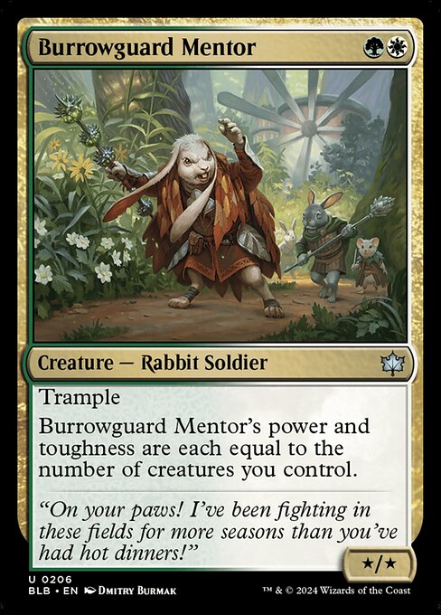 Burrowguard Mentor [Bloomburrow - 206]