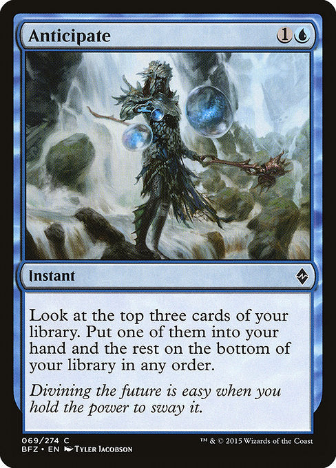 Anticipate [Battle for Zendikar - 69]