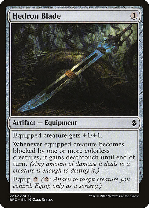 Hedron Blade [Battle for Zendikar - 224]