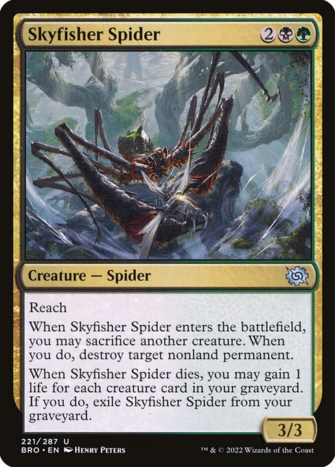 Skyfisher Spider [The Brothers' War - 221]