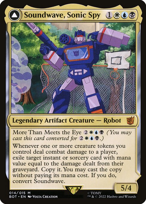 Soundwave, Sonic Spy // Soundwave, Superior Captain [Transformers - 14]