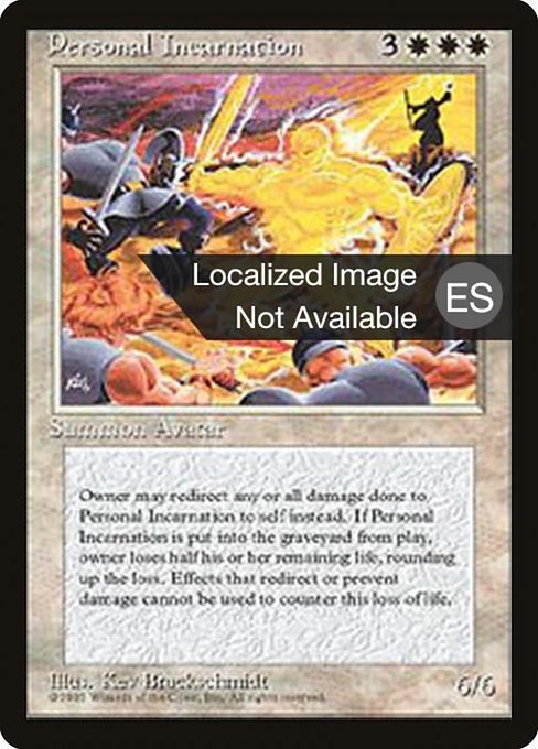 Personal Incarnation [Fourth Edition Foreign Black Border - 40]