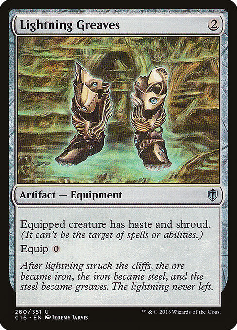 Lightning Greaves [Commander 2016 - 260]
