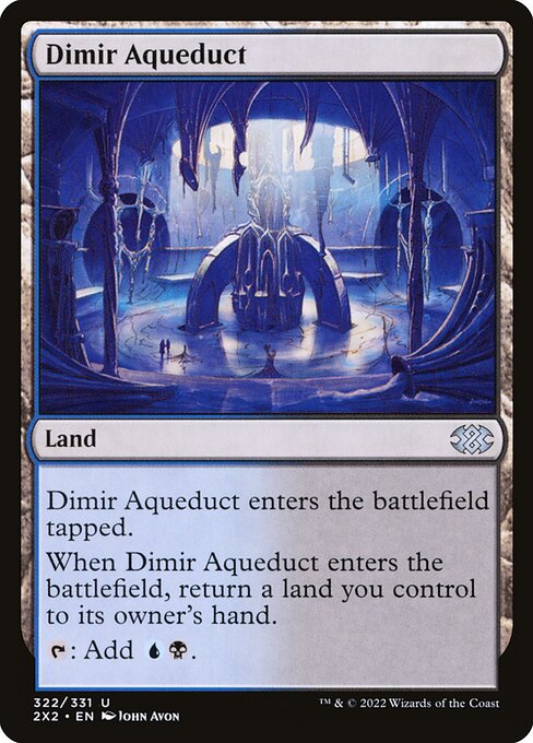 Dimir Aqueduct [Double Masters 2022 - 322]