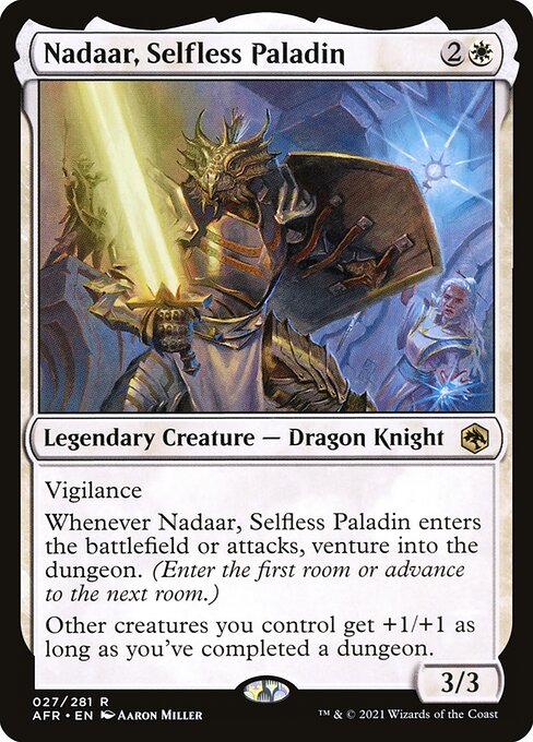 Nadaar, Selfless Paladin [Adventures in the Forgotten Realms - 27]