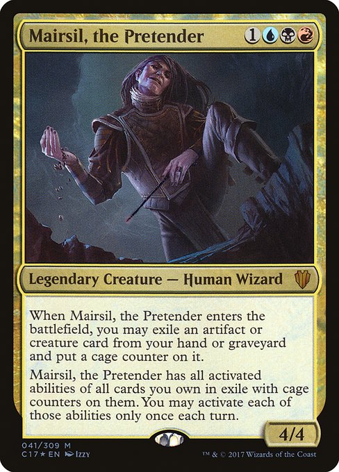 Mairsil, the Pretender [Commander 2017 - 41]