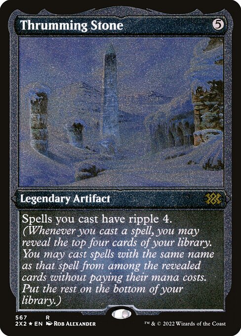 Thrumming Stone [Double Masters 2022 - 567]