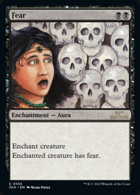 Fear [30th Anniversary Edition - 105]
