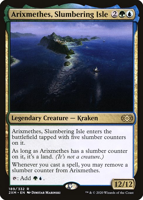 Arixmethes, Slumbering Isle [Double Masters - 189]