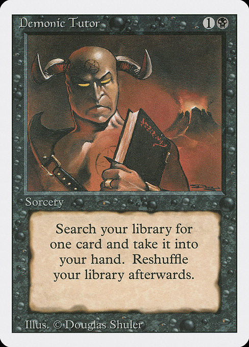 Demonic Tutor [Revised Edition - 105]