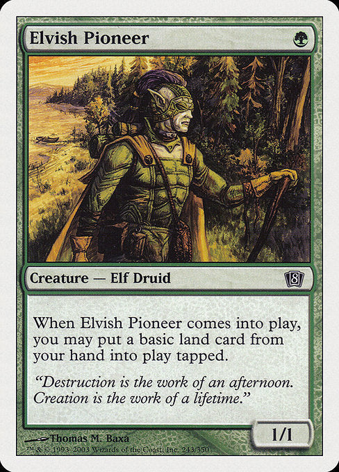 Elvish Pioneer [Eighth Edition - 243]