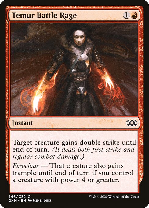 Temur Battle Rage [Double Masters - 146]