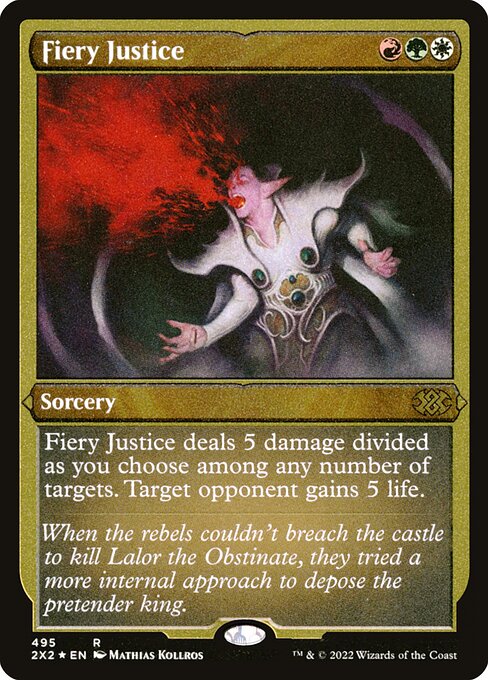 Fiery Justice [Double Masters 2022 - 495]