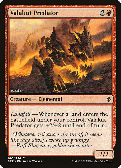 Valakut Predator [Battle for Zendikar - 160]