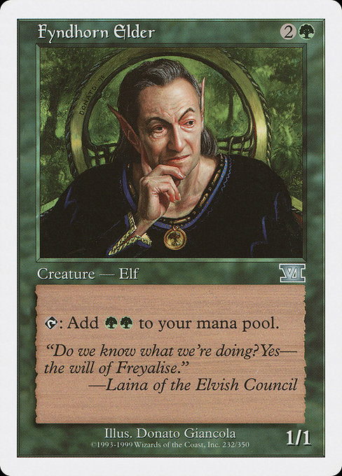 Fyndhorn Elder [Classic Sixth Edition - 232]