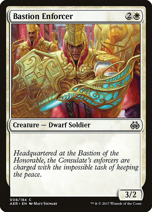 Bastion Enforcer [Aether Revolt - 8]