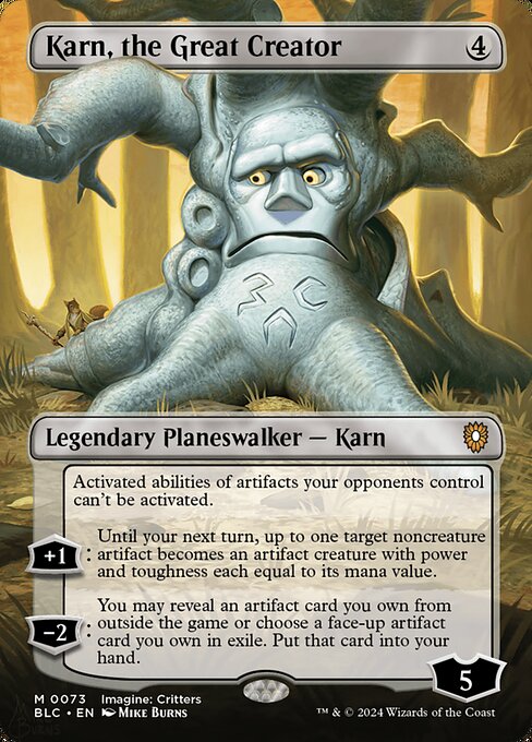 Karn, the Great Creator [Bloomburrow Commander - 73]