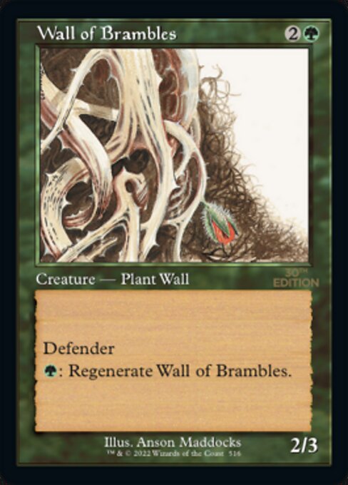 Wall of Brambles [30th Anniversary Edition - 516]