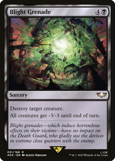 Blight Grenade [Warhammer 40,000 Commander - 31]