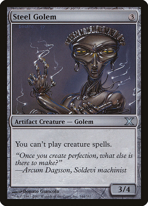 Steel Golem [Tenth Edition - 344]
