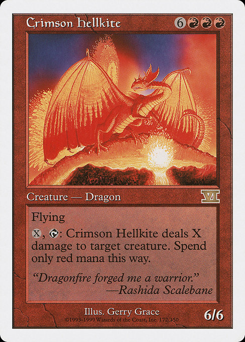 Crimson Hellkite [Classic Sixth Edition - 172]