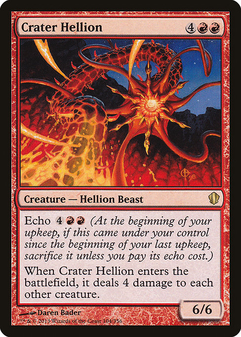 Crater Hellion [Commander 2013 - 104]