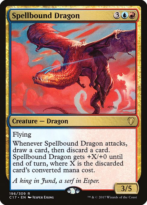Spellbound Dragon [Commander 2017 - 196]
