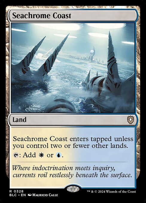 Seachrome Coast [Bloomburrow Commander - 328]