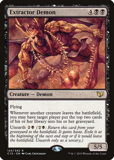 Extractor Demon [Commander 2015 - 124]
