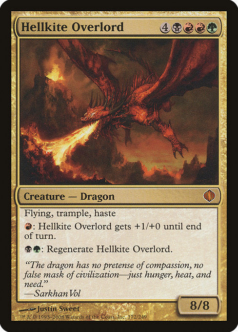 Hellkite Overlord [Shards of Alara - 172]