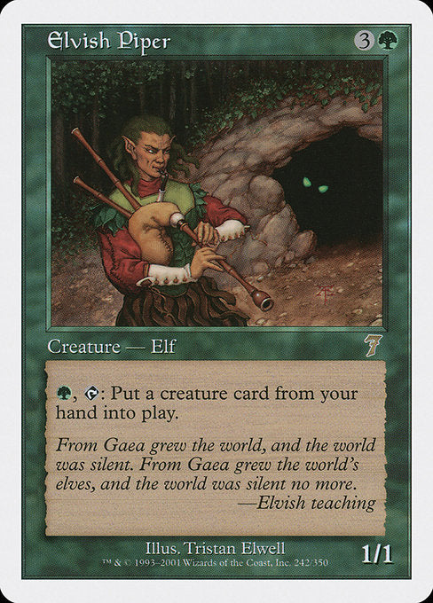 Elvish Piper [Seventh Edition - 242]