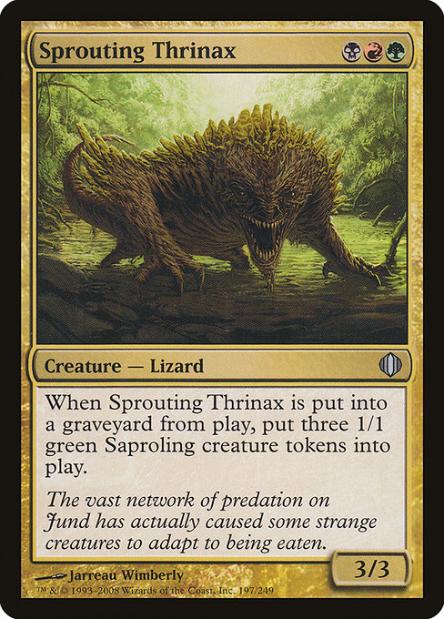 Sprouting Thrinax [Shards of Alara - 197]