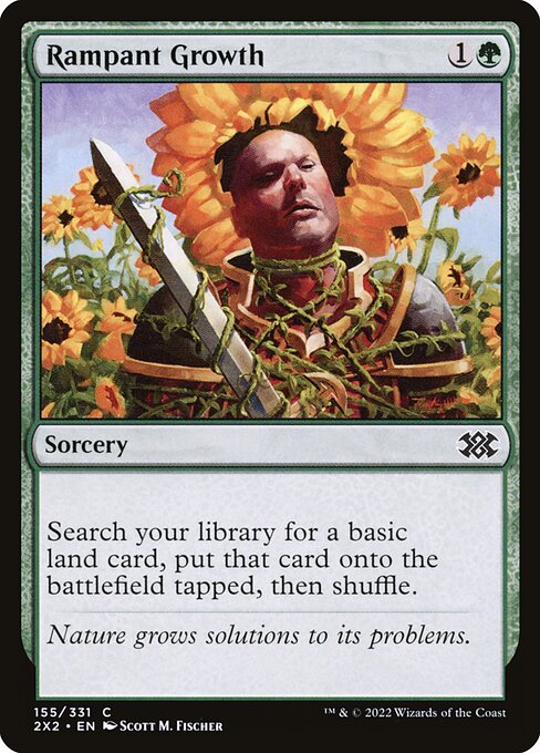 Rampant Growth [Double Masters 2022 - 155]