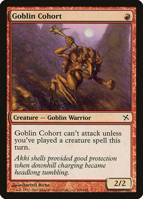 Goblin Cohort [Betrayers of Kamigawa - 106]