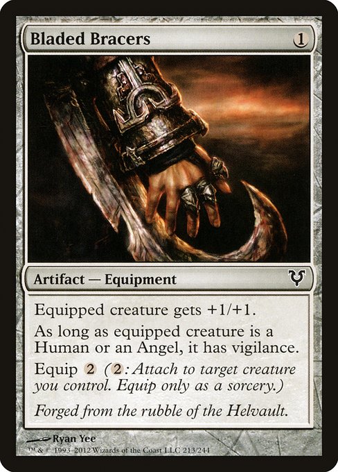 Bladed Bracers [Avacyn Restored - 213]