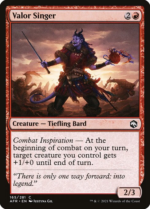 Valor Singer [Adventures in the Forgotten Realms - 165]