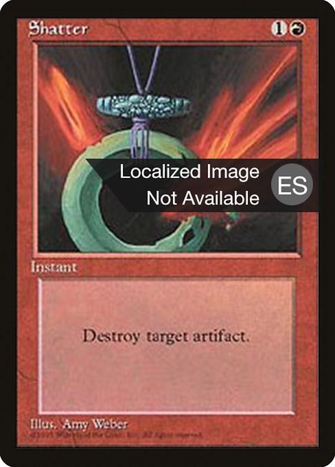 Shatter [Fourth Edition Foreign Black Border - 219]
